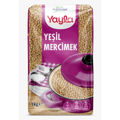 Yayla Green Lentil 1000 G